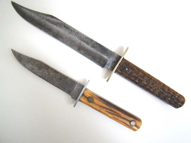 A fine and rare Post Civil War Bowie Knife stamped "E.K. Tryon, Philadelphia"